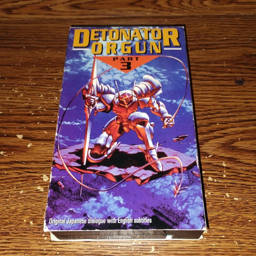 Detonator Orgun Part 3 (US Manga Corps) (Sub-titled Unrated version, VHS, 1994)